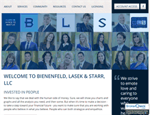 Tablet Screenshot of blsfinancial.com